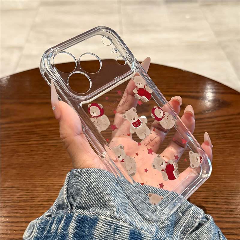 Compatible Apple iPhone 17 Pro Max Star Bear Case with Full Lens Protection for iPhone 17/16 Pro iPhone 14
Compatible Apple iPhone 17 Pro Max Star Bear Case with Full Lens Protection for iPhone 17/16 Pro iPhone 14