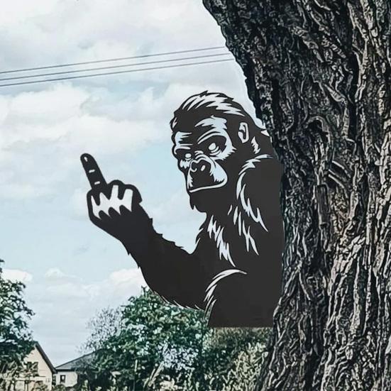 Peek-a-Boo Sasquatch Металлический Знак Средний Палец Sasquatch Знак Животное Выглядывает Знак для Украшения Столба Изгороди Сада Дерева A
Peek-a-Boo Sasquatch Металлический Знак Средний Палец Sasquatch Знак Животное Выглядывает Знак для Украшения Столба Изгороди Сада Дерева A