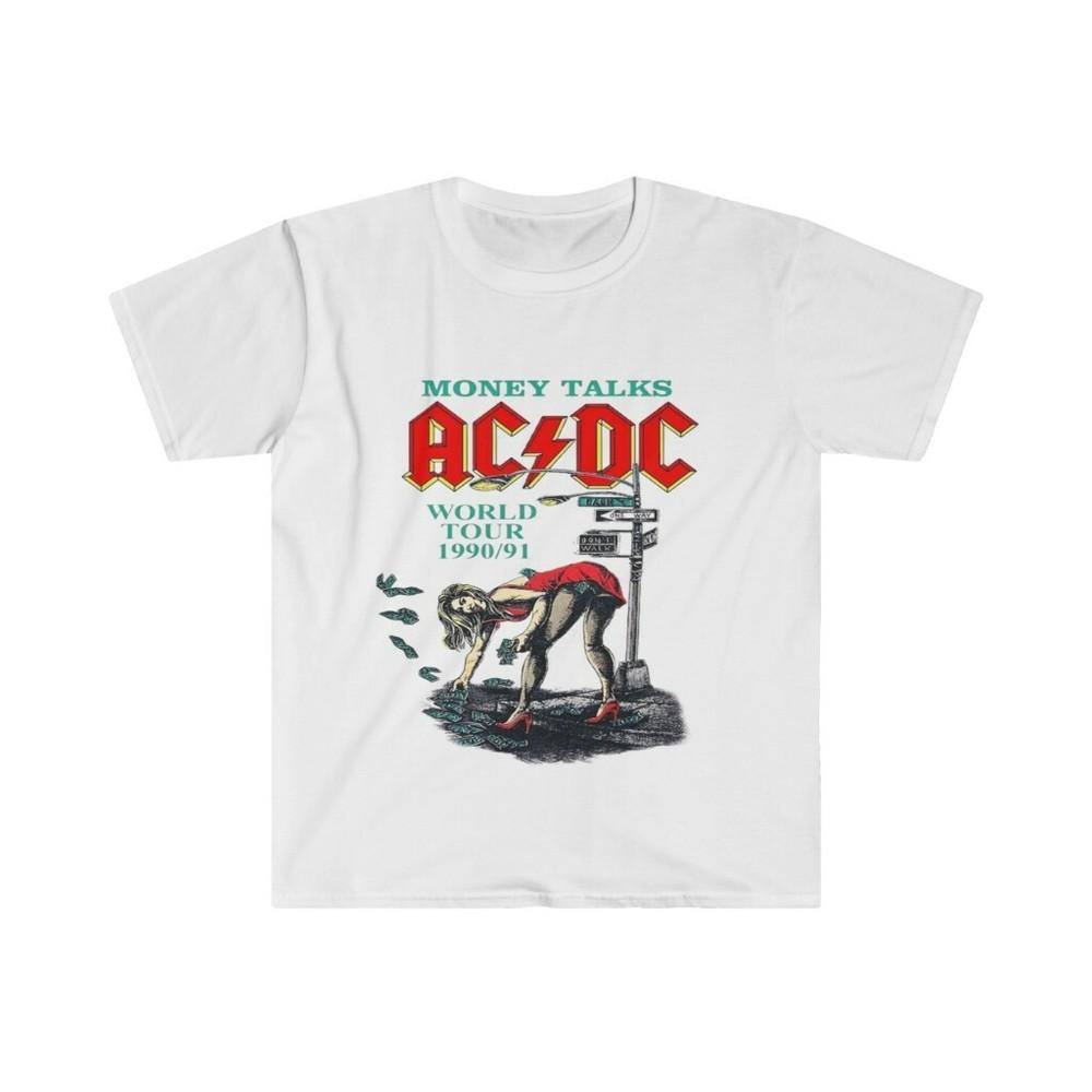 Unisex Soft Cotton T-Shirt. Money Talk AC DC 4XL
Unisex Soft Cotton T-Shirt. Money Talk AC DC 4XL