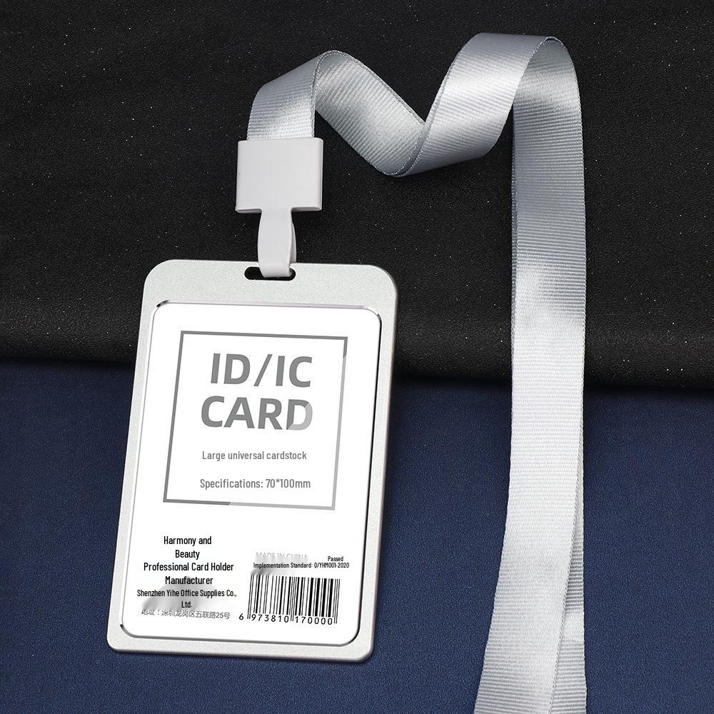 Custom Aluminum Alloy Badge & ID Holder with Lanyard
Custom Aluminum Alloy Badge & ID Holder with Lanyard