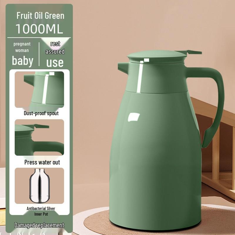 2L Insulated Thermos Flask With Glass Liner - Large Capacity Hot Water Kettle for Home or Office
2L Insulated Thermos Flask With Glass Liner - Large Capacity Hot Water Kettle for Home or Office