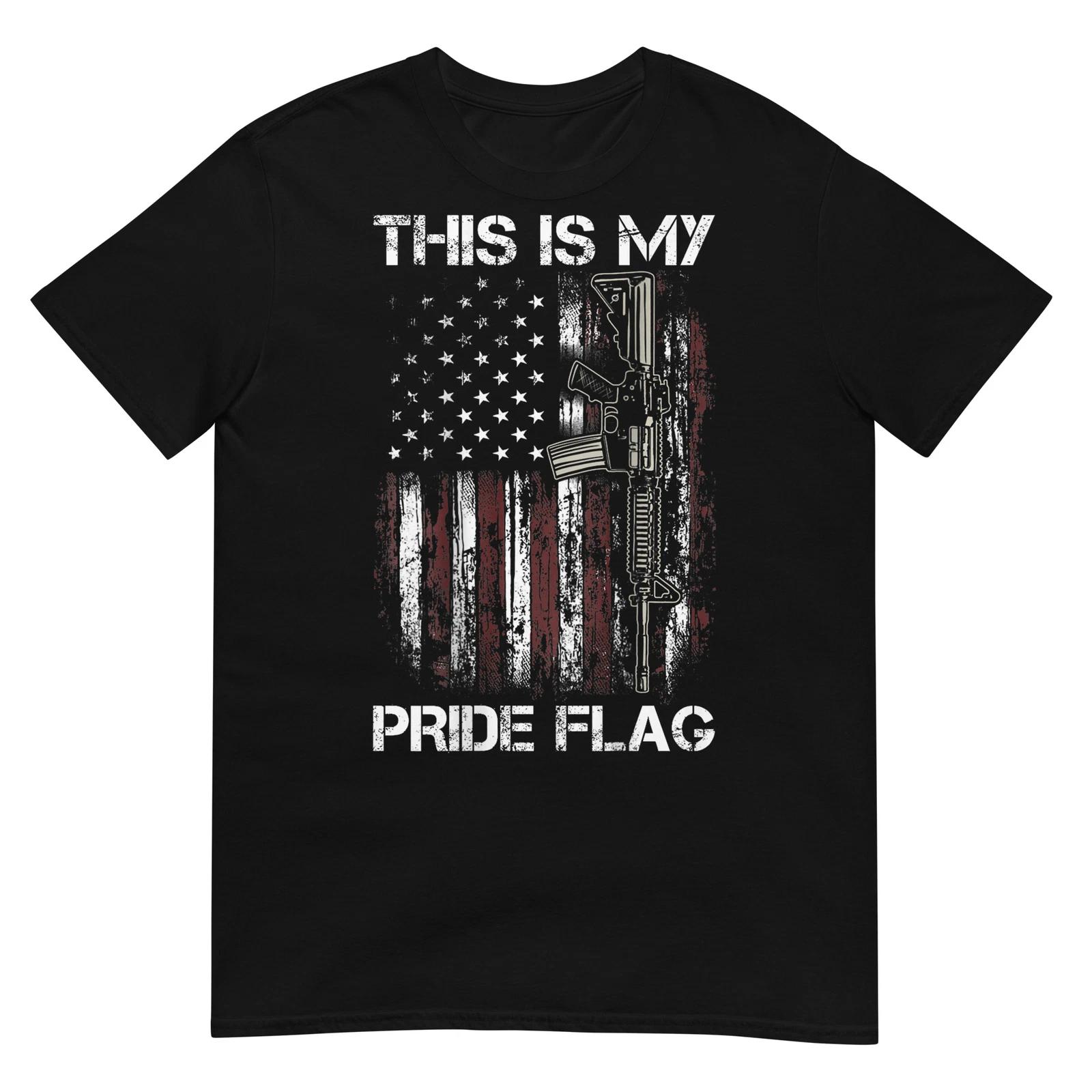 This Is My Pride Flag Gun USA American 4th of July (ON BACK) T-Shirt M
This Is My Pride Flag Gun USA American 4th of July (ON BACK) T-Shirt M