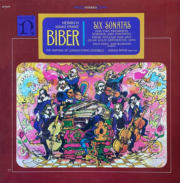 LP Record HEINRICH IGNAZ FRANZ BIBER Six Sonatas For Two Trumpets Strin H71172 Nonesuch 1967 US Classical Used
LP Record HEINRICH IGNAZ FRANZ BIBER Six Sonatas For Two Trumpets Strin H71172 Nonesuch 1967 US Classical Used