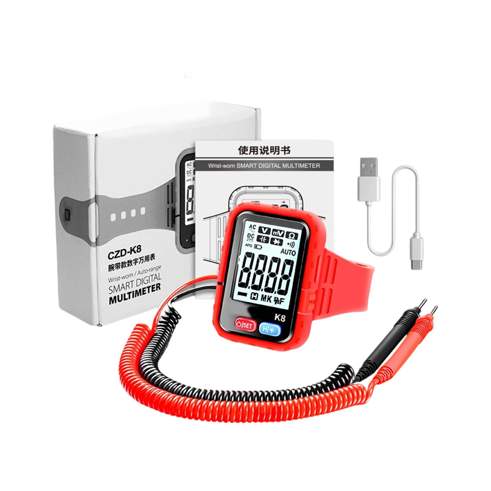 Auto Ranging Multimeter Not Contact Voltage Detectors Large Screen Display Low Battery Indicator Electrician Tool 1
Auto Ranging Multimeter Not Contact Voltage Detectors Large Screen Display Low Battery Indicator Electrician Tool 1