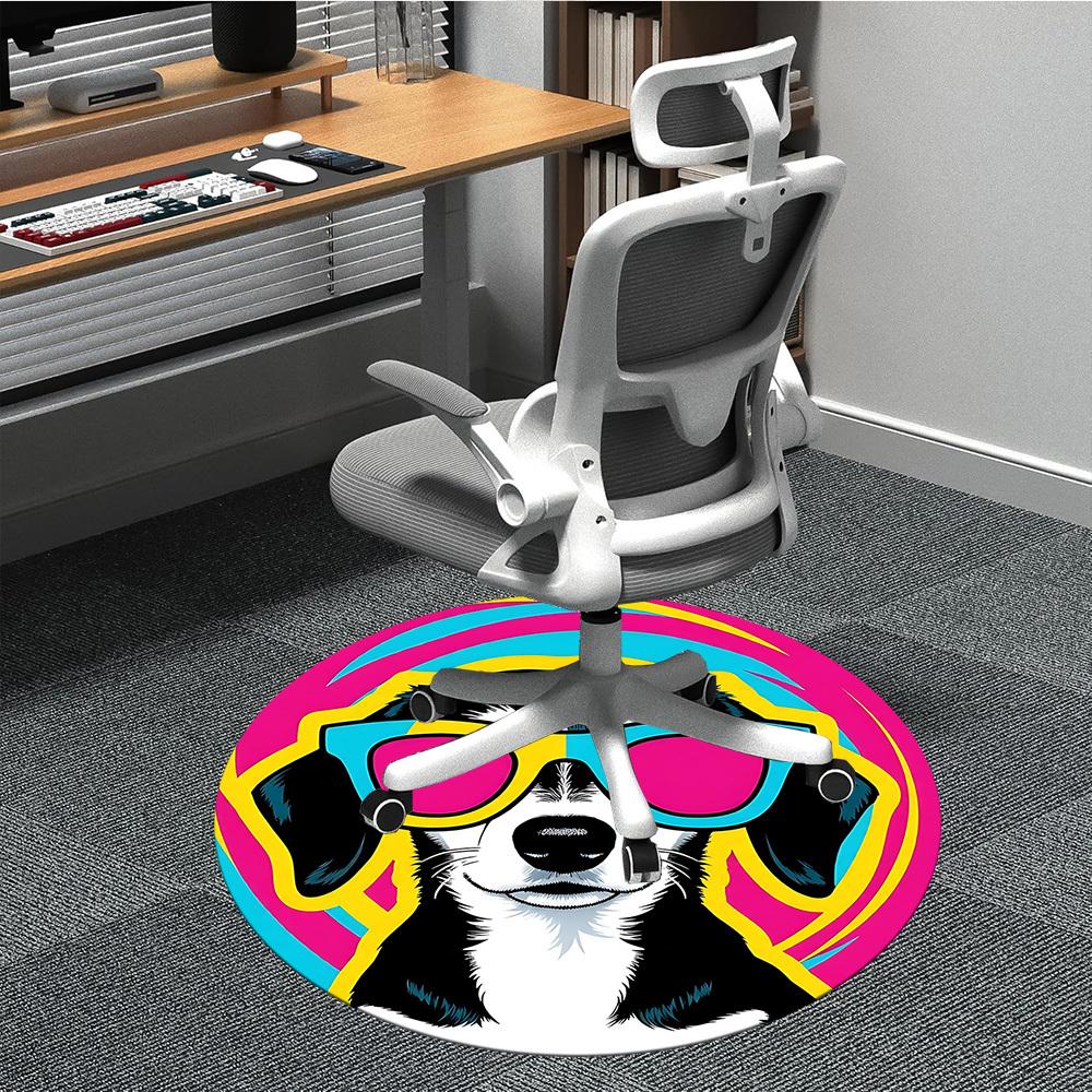 1pc Colorful Dog Sunglasses Chair Carpet for Office Non-Slip, Machine Washable Rug for Office - Holiday DecorMachine Made yy251029107 80cm by 80cm
1pc Colorful Dog Sunglasses Chair Carpet for Office Non-Slip, Machine Washable Rug for Office - Holiday DecorMachine Made yy251029107 80cm by 80cm