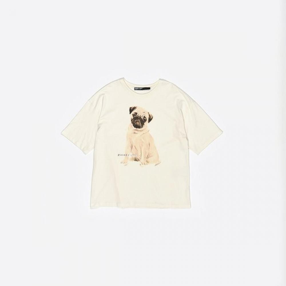Bimba Y Lola ivorY Pug Logo T shirT b256awT022ivb Ivory/XS
Bimba Y Lola ivorY Pug Logo T shirT b256awT022ivb Ivory/XS