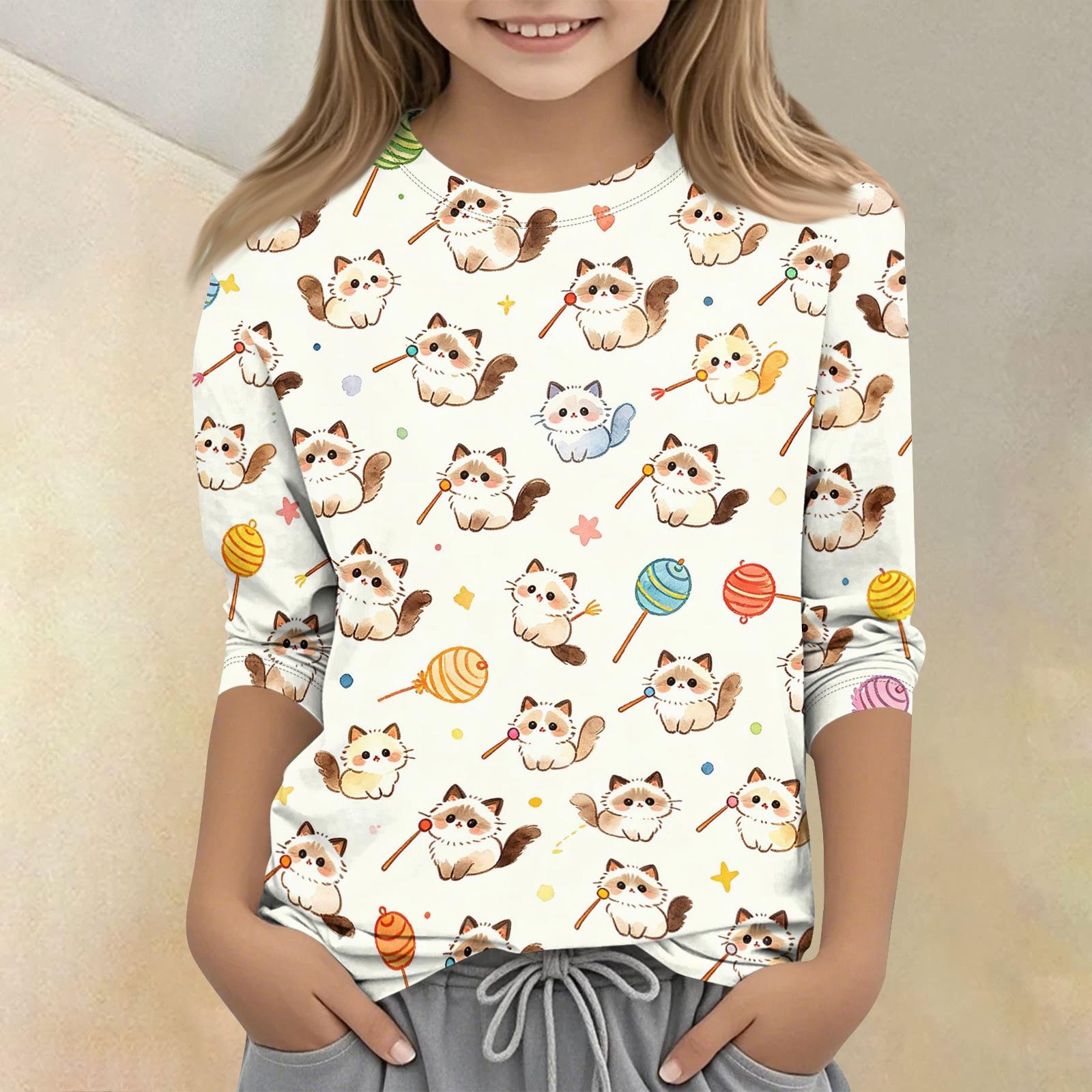 Kids Animal Print Crew Neck Three Quarter Sleeve Casual T Shirt Soft Lightweight Fabric Comfortable Fit Suitable for Everyday Wear 110 бежевый
Kids Animal Print Crew Neck Three Quarter Sleeve Casual T Shirt Soft Lightweight Fabric Comfortable Fit Suitable for Everyday Wear 110 бежевый
