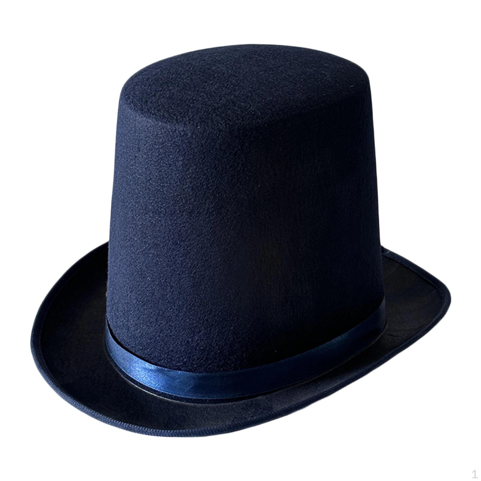 Top Hat Fashion Creative Costume Accessory for Holidays Stage Show Roles Playing темно-синього кольору
Top Hat Fashion Creative Costume Accessory for Holidays Stage Show Roles Playing темно-синього кольору