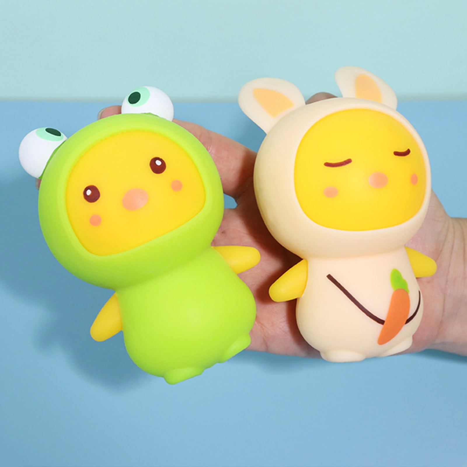 1 pc Cute Cartoon Animal Chick Squishy Stress Ball, Soft Stretch Fidget Squeeze Toy Anxiety Relief Sensory Toys for Kids Adults
1 pc Cute Cartoon Animal Chick Squishy Stress Ball, Soft Stretch Fidget Squeeze Toy Anxiety Relief Sensory Toys for Kids Adults