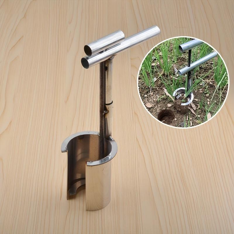 Metal Manual Planting Tool Durable Metal Planter Adjustable Handheld Transplanter For Fruit Trees Flowers Vegetable Seedlings
Metal Manual Planting Tool Durable Metal Planter Adjustable Handheld Transplanter For Fruit Trees Flowers Vegetable Seedlings