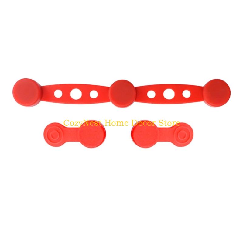 92MF Easy Installation Fasteners Air Fryers Clips Silicone Materials High Temperatures Safe Secures Lids Basket
92MF Easy Installation Fasteners Air Fryers Clips Silicone Materials High Temperatures Safe Secures Lids Basket