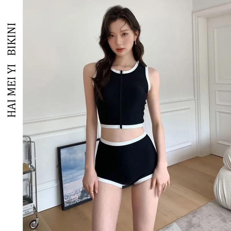 Женский черный утягивающий спортивный купальник бикини - Раздельный купальник-треугольник, Сексуальный и консервативный для горячих источников M
Женский черный утягивающий спортивный купальник бикини - Раздельный купальник-треугольник, Сексуальный и консервативный для горячих источников M