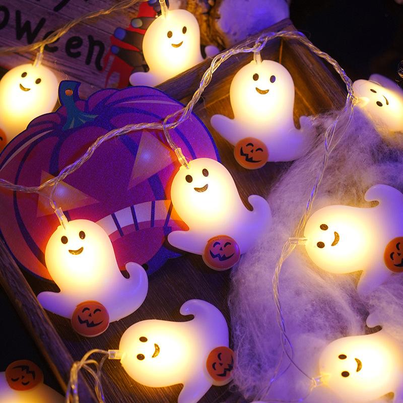 Halloween Ghost LED String Lights LEDs Halloween Decorations Party Lights Operated Copper Wire Night Light Patio Indoor Decor 1.5m 10balls USB
Halloween Ghost LED String Lights LEDs Halloween Decorations Party Lights Operated Copper Wire Night Light Patio Indoor Decor 1.5m 10balls USB