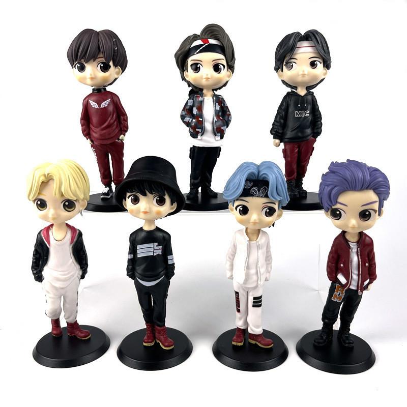 Pvc Material 15cm Large Bulletproof Boy Scouts Korean Singer Star Doll Side Toy Decoration Ornaments
Pvc Material 15cm Large Bulletproof Boy Scouts Korean Singer Star Doll Side Toy Decoration Ornaments
