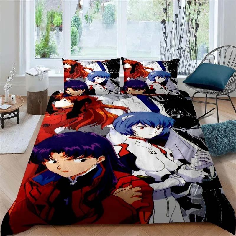 New NEON GENESIS EVANGELION Anime Quilt Covers Bedding Dormitory Sheets 2/3-piece Bedding Set 135x200cm
New NEON GENESIS EVANGELION Anime Quilt Covers Bedding Dormitory Sheets 2/3-piece Bedding Set 135x200cm