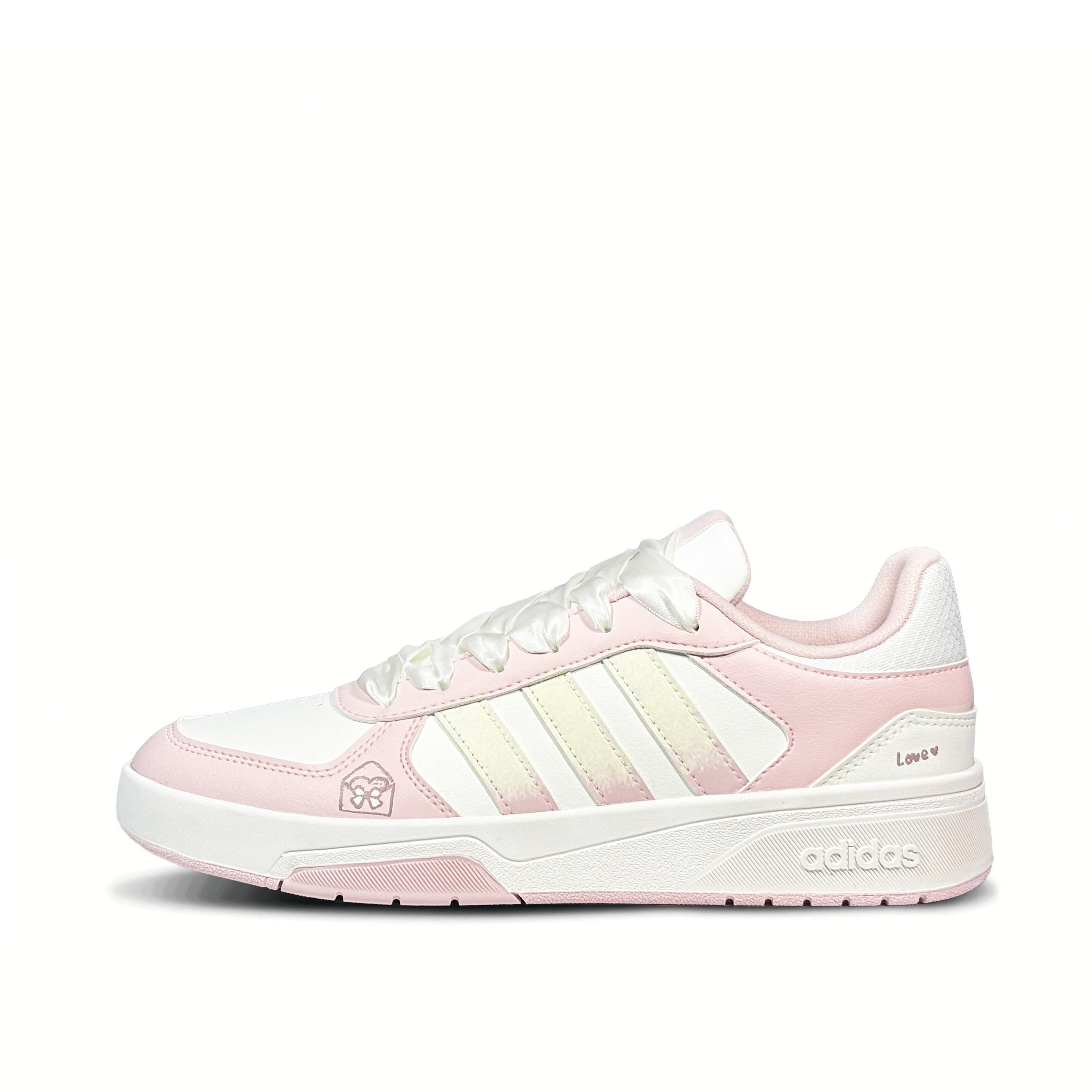 Adidas COURTBEAT Whispers In The Clouds Low top Skateboard Shoes Unisex Pink Yellow KI6785(Team-814) 36
Adidas COURTBEAT Whispers In The Clouds Low top Skateboard Shoes Unisex Pink Yellow KI6785(Team-814) 36