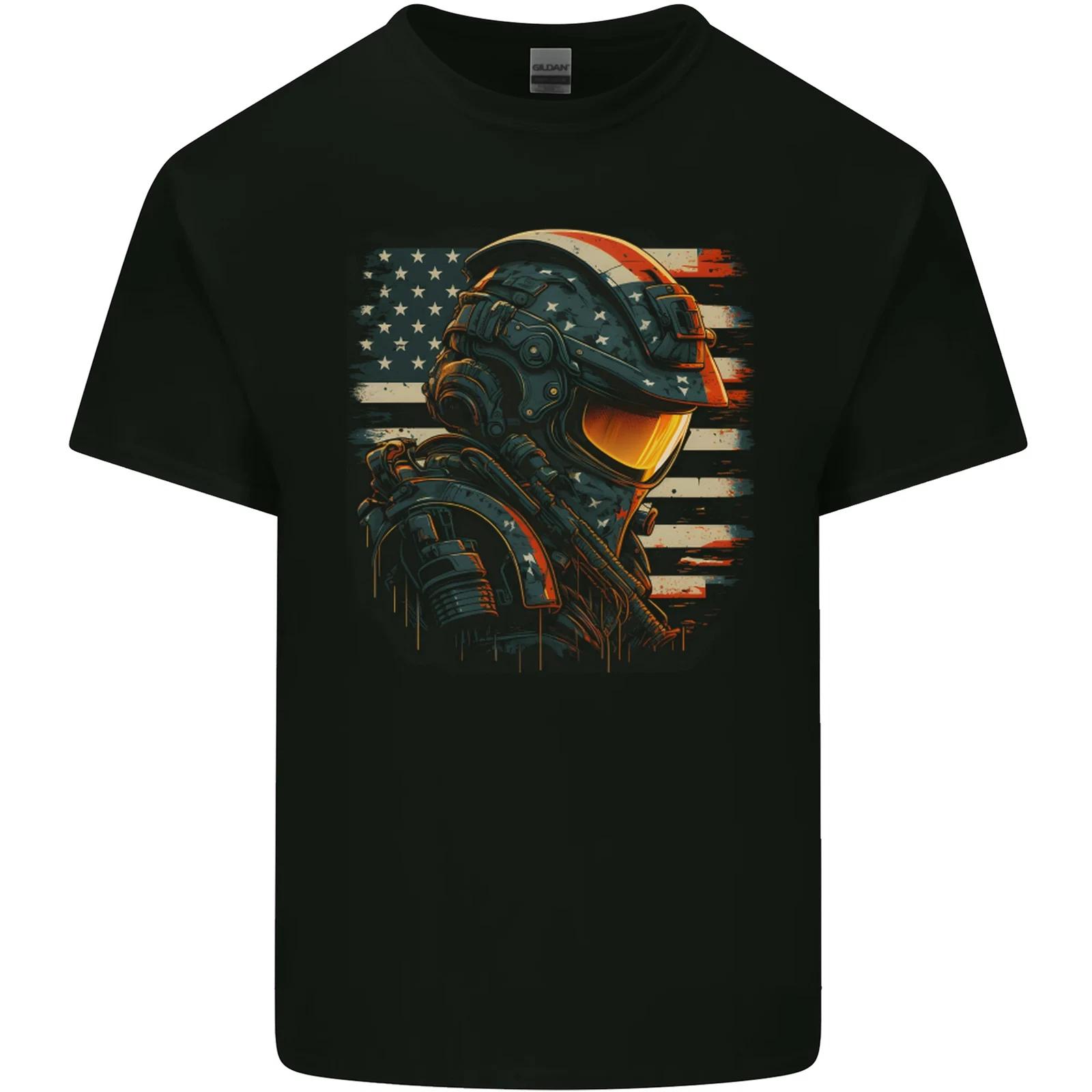 Futuristic USA Space Pilot Astronaut Kids T-Shirt Childrens S
Futuristic USA Space Pilot Astronaut Kids T-Shirt Childrens S