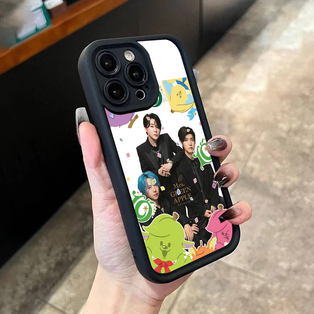 MGA M-Mrs GREEN APPLE Lilac Phone Case For iPhone 17,16,15,14,13,12,11,Pro,Max,Plus,X,XS,SE4,E,Mini Black Thickened border Case iPhone 17 Pro
MGA M-Mrs GREEN APPLE Lilac Phone Case For iPhone 17,16,15,14,13,12,11,Pro,Max,Plus,X,XS,SE4,E,Mini Black Thickened border Case iPhone 17 Pro