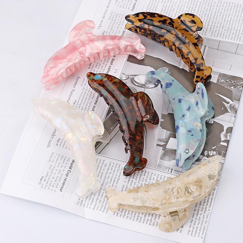 1 шт., зажим для волос с когтями в виде дельфина, ацетатные заколки для волос для женщин, популярные заколки для волос
1 шт., зажим для волос с когтями в виде дельфина, ацетатные заколки для волос для женщин, популярные заколки для волос