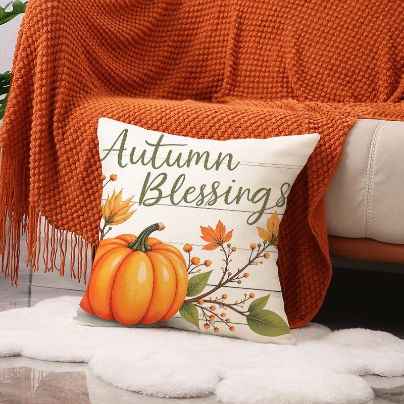 New Thanksgiving Pumpkin Pillow Autumn Harvest Atmosphere Decoration Sofa Cushion Bedroom Bedside Pillow Cover 45 * 45Cm (single pillowcase)
New Thanksgiving Pumpkin Pillow Autumn Harvest Atmosphere Decoration Sofa Cushion Bedroom Bedside Pillow Cover 45 * 45Cm (single pillowcase)