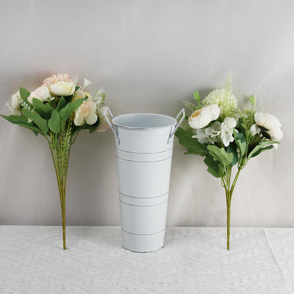 Набор из 3 предметов: железное ведро для цветочной композиции в стиле ретро и два искусственных букета для офиса, спальни, балкона, вазы
Набор из 3 предметов: железное ведро для цветочной композиции в стиле ретро и два искусственных букета для офиса, спальни, балкона, вазы