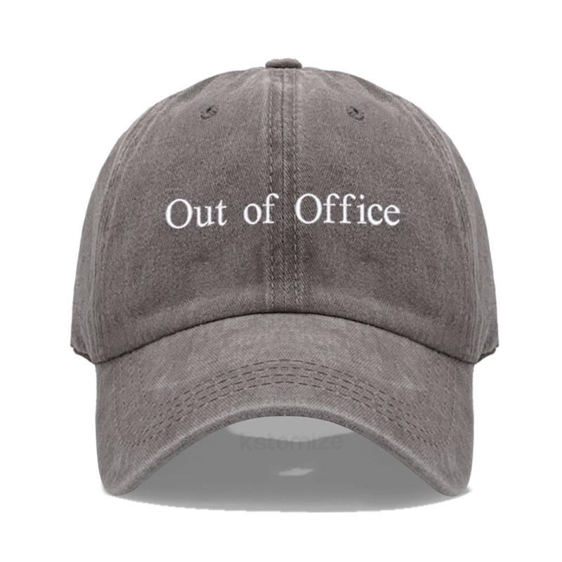 Out Of Office Embroidered Vintage Washed Baseball Cap Unisex Adjustable Casual Dad Hat Summer Sun Hat For Women Men
Out Of Office Embroidered Vintage Washed Baseball Cap Unisex Adjustable Casual Dad Hat Summer Sun Hat For Women Men