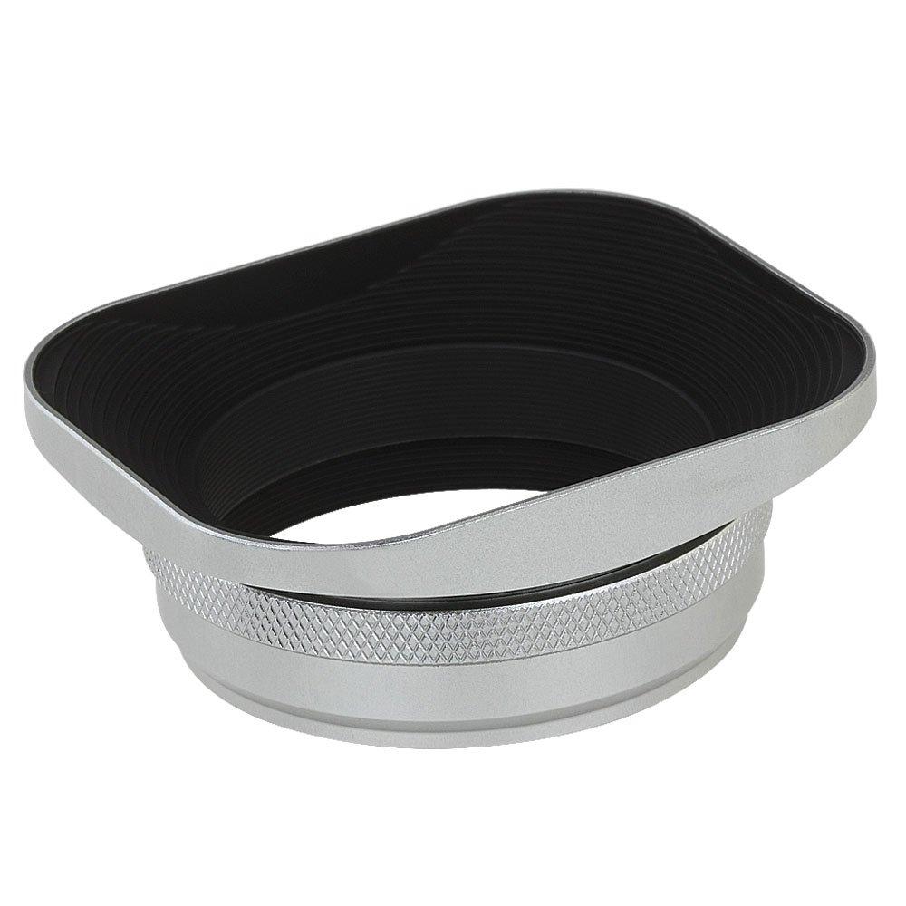 Haoge Metal Square Lens Hood Shade with 49mm Adapter Ring for Fujifilm Fuji Finepix X100 X100S X100T X70 X100F X100V Camera LH-EW3
Haoge Metal Square Lens Hood Shade with 49mm Adapter Ring for Fujifilm Fuji Finepix X100 X100S X100T X70 X100F X100V Camera LH-EW3