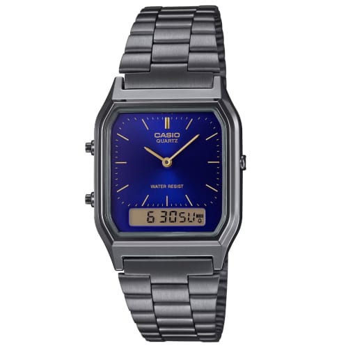 AQ-230GG-2A Casio Vintage Blue Men s Analog-Digital Fashion Quartz Watch, Ships Internationally
AQ-230GG-2A Casio Vintage Blue Men s Analog-Digital Fashion Quartz Watch, Ships Internationally