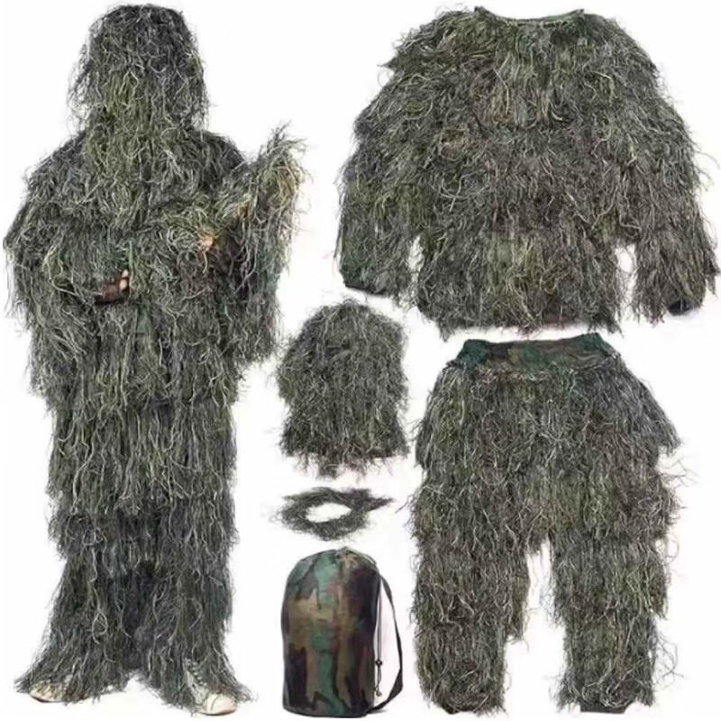 Huazhen Камуфляжный костюм-гилли для охоты и наблюдений на природе
Huazhen Камуфляжный костюм-гилли для охоты и наблюдений на природе
