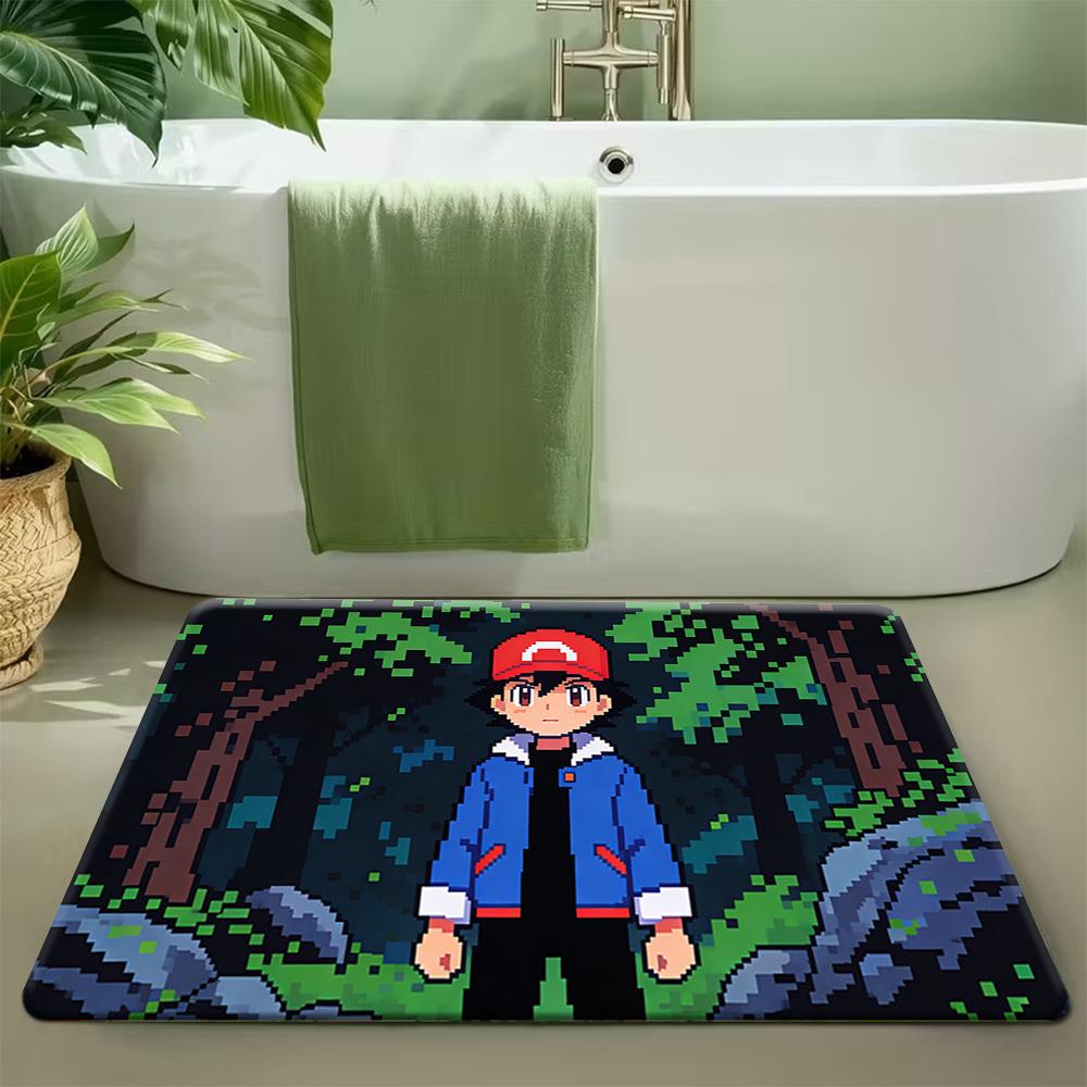 Pokemon Friends Forest Adventure Print Non-slip Doormat, Soft Absorbent Floor Rug for Home Decor 40cm x 60cm
Pokemon Friends Forest Adventure Print Non-slip Doormat, Soft Absorbent Floor Rug for Home Decor 40cm x 60cm