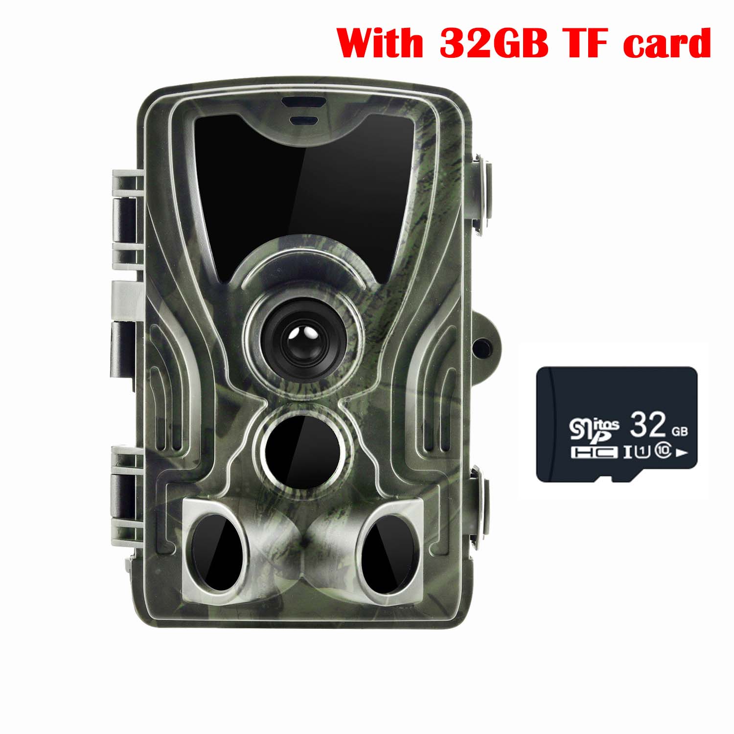 Hc-801pro 4g Hunting Trail Camera 4k Video Live Show Night Vision Po Trap 30mp App Bluetooth Control Outdoor Wildlife Cameras HC-801A with 32GB
Hc-801pro 4g Hunting Trail Camera 4k Video Live Show Night Vision Po Trap 30mp App Bluetooth Control Outdoor Wildlife Cameras HC-801A with 32GB