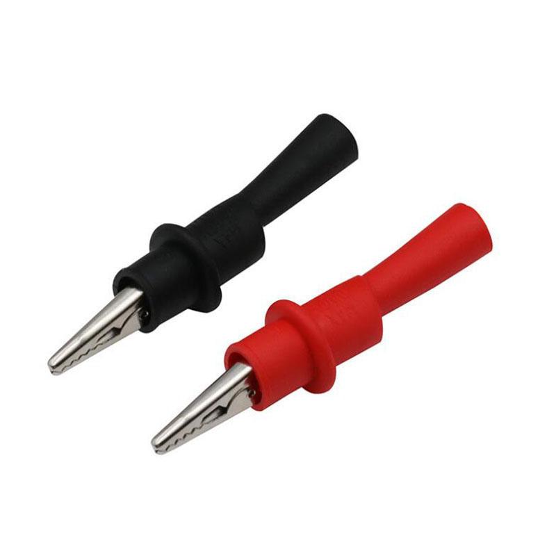 Clip Wire Tips Test Clip Clamp Red+Black For Multi-Meter Tester AC DC 10A 1000V Multimeter Tool Accessories Pack of 1
Clip Wire Tips Test Clip Clamp Red+Black For Multi-Meter Tester AC DC 10A 1000V Multimeter Tool Accessories Pack of 1