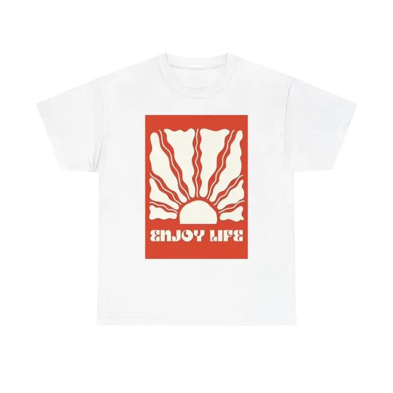 Enjoy Life T Shirt Retro Happy Heavy Cotton 5XL різнокольоровий
Enjoy Life T Shirt Retro Happy Heavy Cotton 5XL різнокольоровий