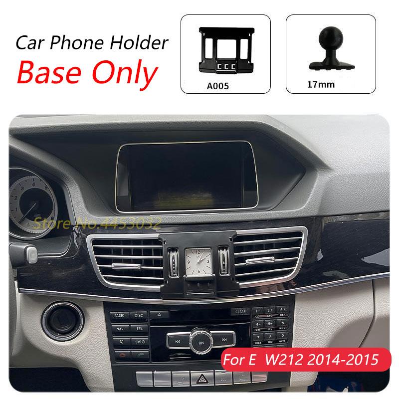 For Mercedes Benz E W212 2013-2016 Car Phone Holder Special Fixed Bracket Base 17mm Not Blocking Air Outlet Interior Accessories
For Mercedes Benz E W212 2013-2016 Car Phone Holder Special Fixed Bracket Base 17mm Not Blocking Air Outlet Interior Accessories
