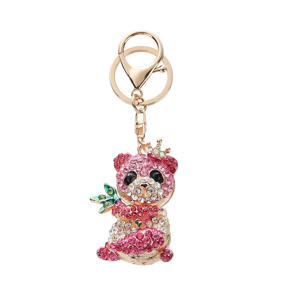 Cartoon panda keychain, rhinestone backpack pendant, student holiday gift, decoration, hanging decoration, cute diamond studded keychain
Cartoon panda keychain, rhinestone backpack pendant, student holiday gift, decoration, hanging decoration, cute diamond studded keychain