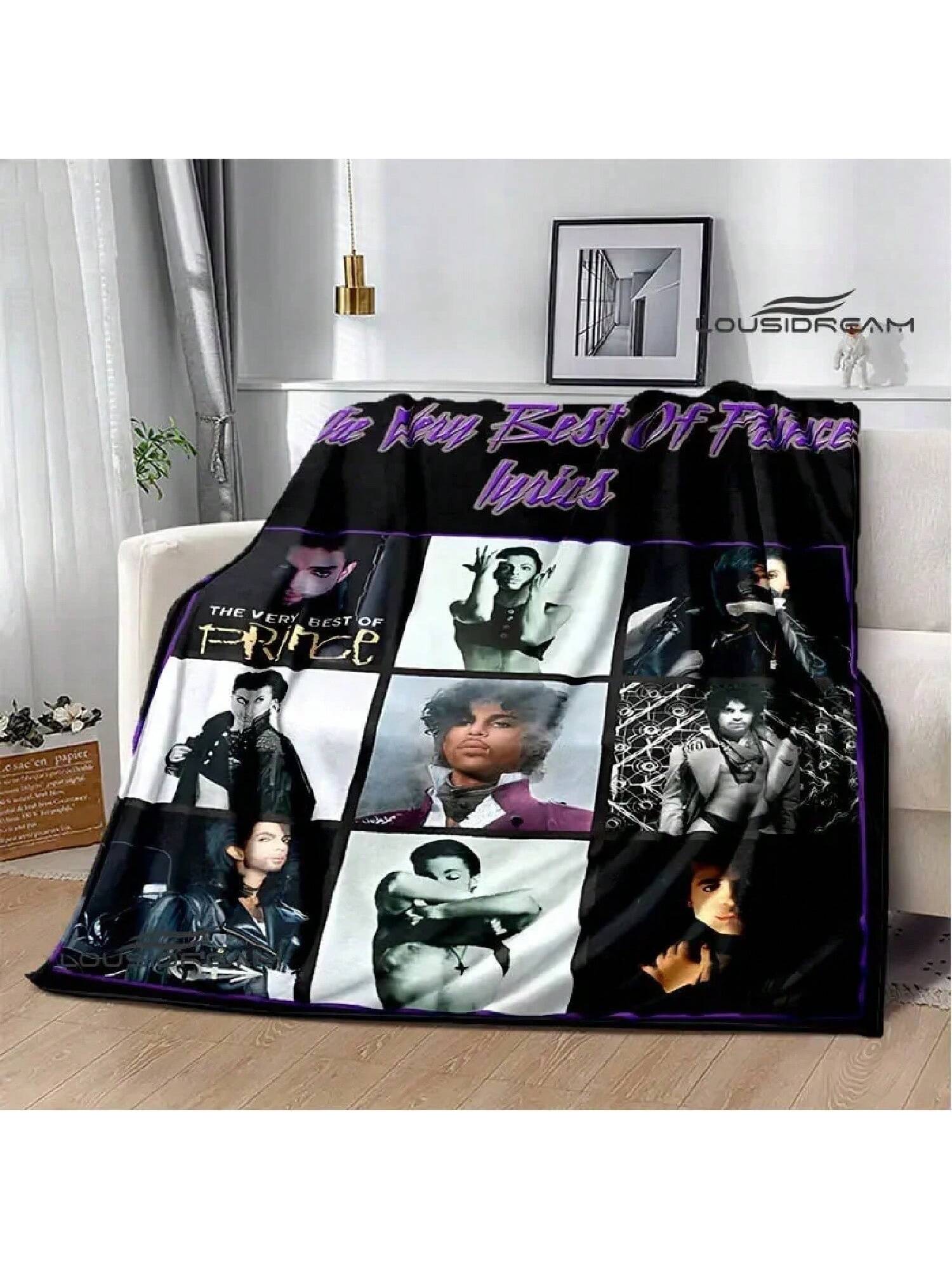 Singer Prince Purple Rain Blanket Flannel Blanket Soft And Comfortable Blanket Home Travel Blanket Birthday Gift 75X95CM серый
Singer Prince Purple Rain Blanket Flannel Blanket Soft And Comfortable Blanket Home Travel Blanket Birthday Gift 75X95CM серый