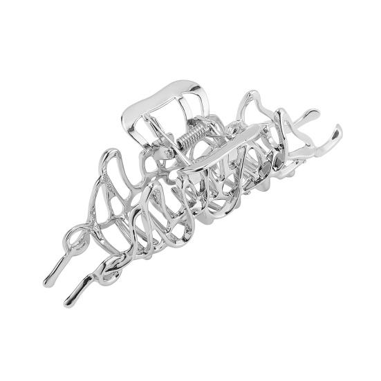 Hair Clip Geometric Creative Decorative Disc Electroplated Hair Grasping Clip for Women срібний
Hair Clip Geometric Creative Decorative Disc Electroplated Hair Grasping Clip for Women срібний