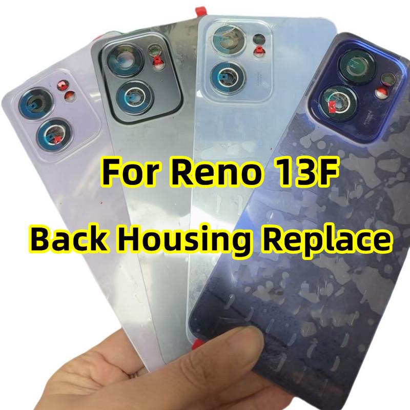 Repair For Oppo Reno 13F 14F 5G Rear Battery Door Housing + Camera Lens Frame Back Cover Glass Shell Replacement Reno 13F - Black
Repair For Oppo Reno 13F 14F 5G Rear Battery Door Housing + Camera Lens Frame Back Cover Glass Shell Replacement Reno 13F - Black