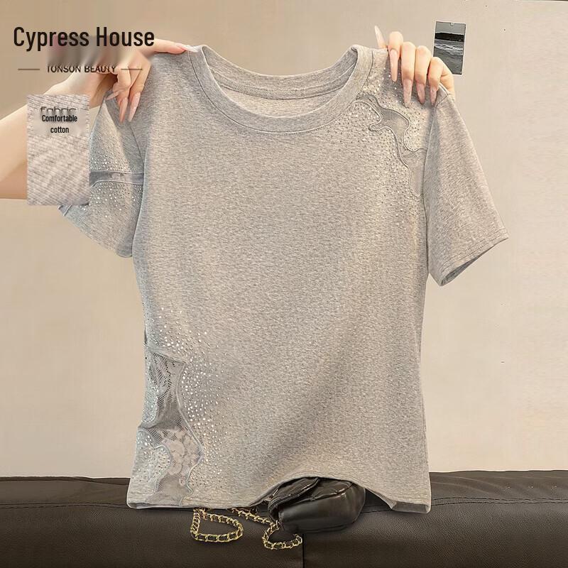Women s Embellished Slim Fit Round Neck T-Shirt M
Women s Embellished Slim Fit Round Neck T-Shirt M