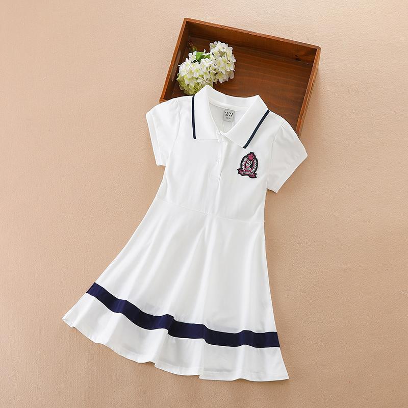 Детские хлопковые спортивные теннисные платья для девочек, повседневное плиссированное мини-платье с короткими рукавами и вышивкой для спортивной одежды для бадминтона
Детские хлопковые спортивные теннисные платья для девочек, повседневное плиссированное мини-платье с короткими рукавами и вышивкой для спортивной одежды для бадминтона