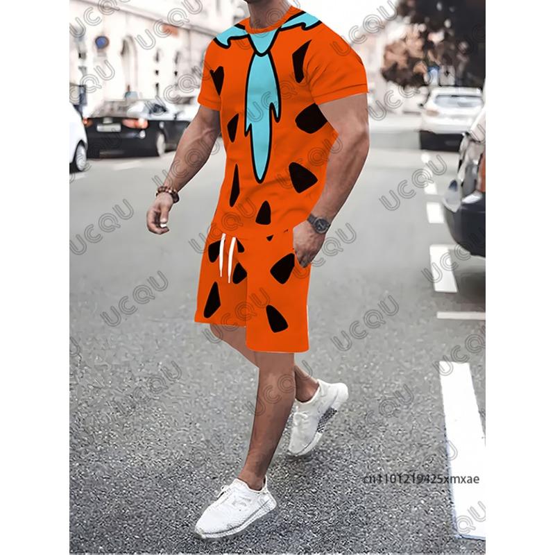 Men s Tracksuit Tie Geometric Print Short Sleeve T-shirt+Shorts Sets Casual Suit 6XL
Men s Tracksuit Tie Geometric Print Short Sleeve T-shirt+Shorts Sets Casual Suit 6XL