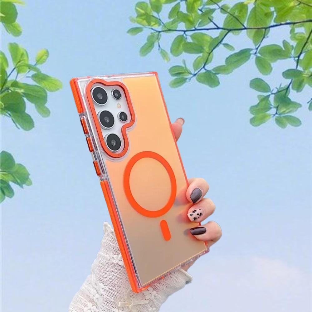 Metal Lens Phone Case For Samsung Galaxy S25 Edge S24 S23 S22 S21 Ultra Plus S24FE MagSafe Wireless Charge Discolour Clear Cover Samsung S25
Metal Lens Phone Case For Samsung Galaxy S25 Edge S24 S23 S22 S21 Ultra Plus S24FE MagSafe Wireless Charge Discolour Clear Cover Samsung S25