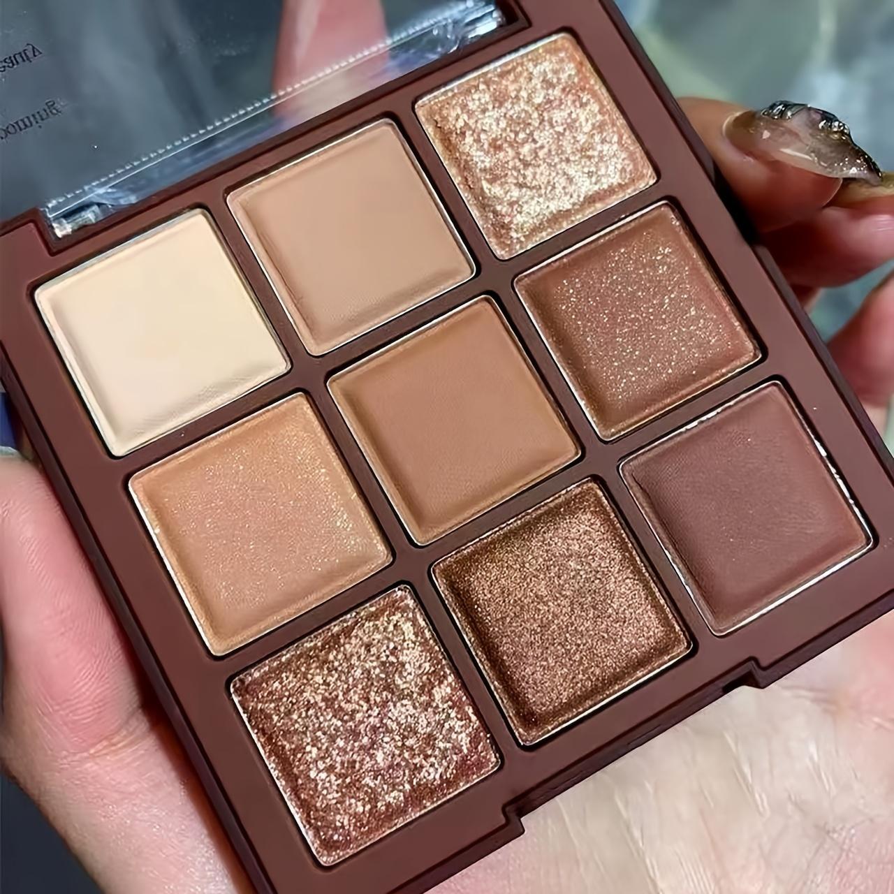 1PC9 Color Chocolate Eyeshadow Disc - Matte, Glitter and Sequin Effects for Natural to Bold Looks, Brown Tones, Compact Size, Eye Makeup
1PC9 Color Chocolate Eyeshadow Disc - Matte, Glitter and Sequin Effects for Natural to Bold Looks, Brown Tones, Compact Size, Eye Makeup