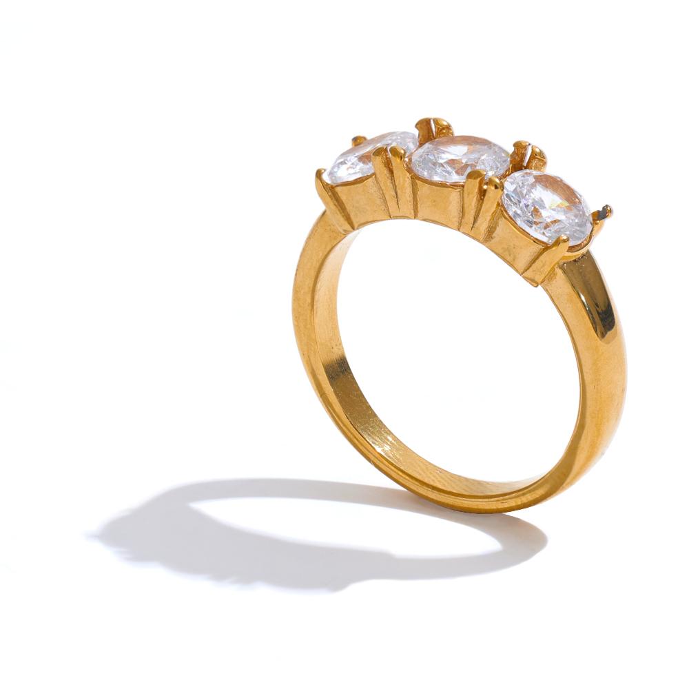 Yhpup Size 678 Shiny Cubic Zirconia Gold Color Ring High Quality Stainless Steel Rust Proof Casting Finger Jewelry Accessories 8
Yhpup Size 678 Shiny Cubic Zirconia Gold Color Ring High Quality Stainless Steel Rust Proof Casting Finger Jewelry Accessories 8
