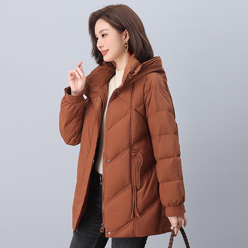 Women s Mid-Length Hooded Down Jacket - 2024 Winter Fashion, Warm & Cold-Proof. XL (135-150 jin)
Women s Mid-Length Hooded Down Jacket - 2024 Winter Fashion, Warm & Cold-Proof. XL (135-150 jin)