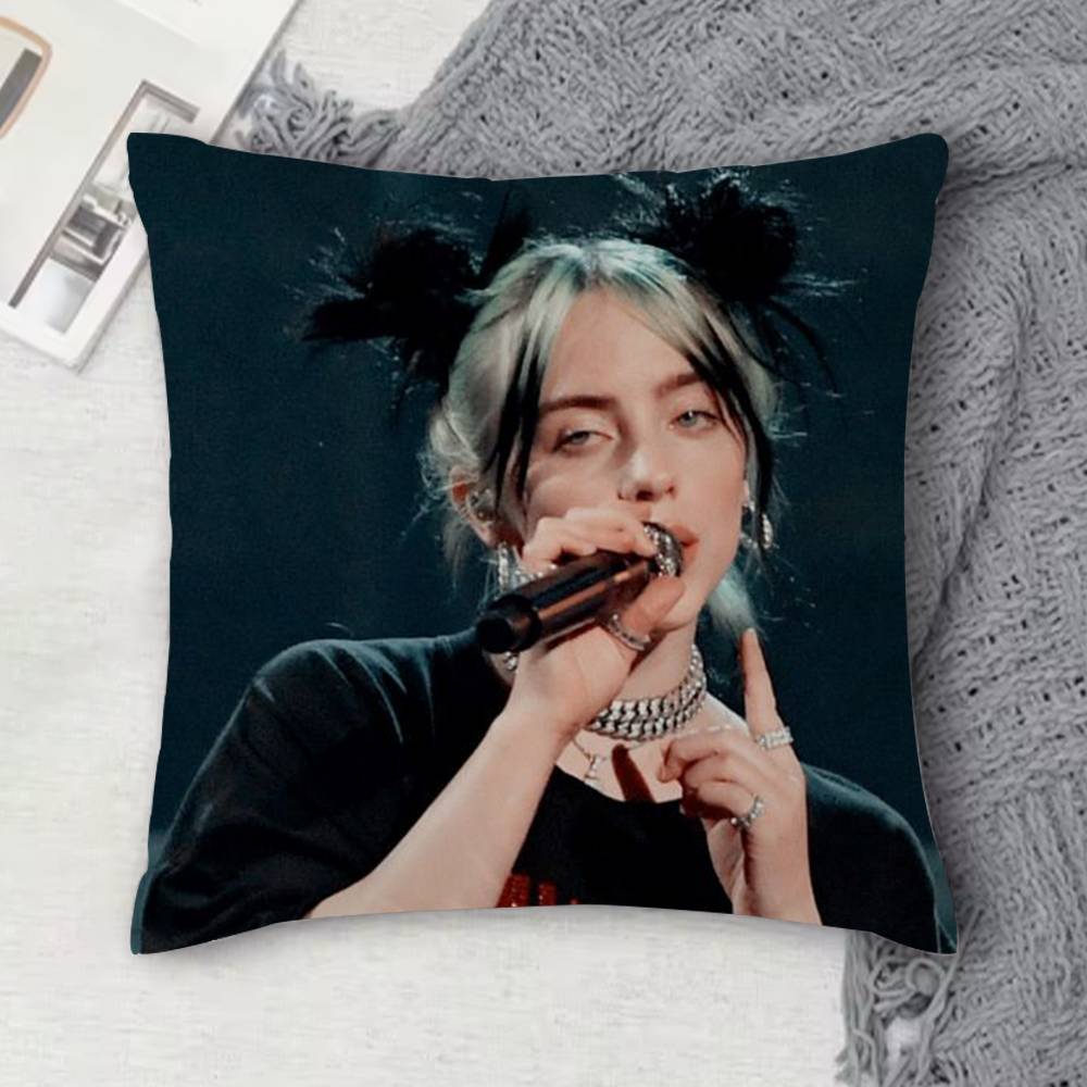 BBillie Eilish Doublesided Printed Square Decorative Cushion Cover for Sofa Living Room Home Decor 30x30 cm
BBillie Eilish Doublesided Printed Square Decorative Cushion Cover for Sofa Living Room Home Decor 30x30 cm