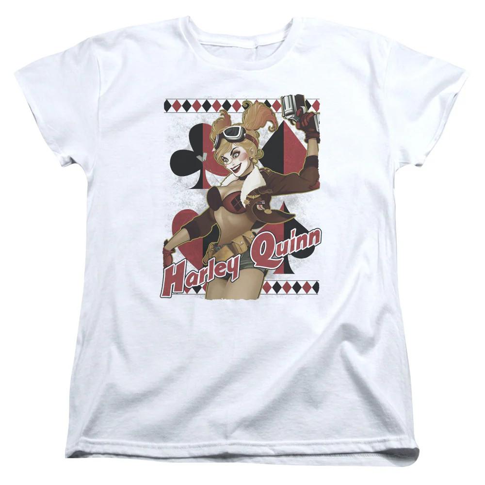 Лига Справедливости Харли Бомбшелл Женская футболка Белая 4XL
Лига Справедливости Харли Бомбшелл Женская футболка Белая 4XL