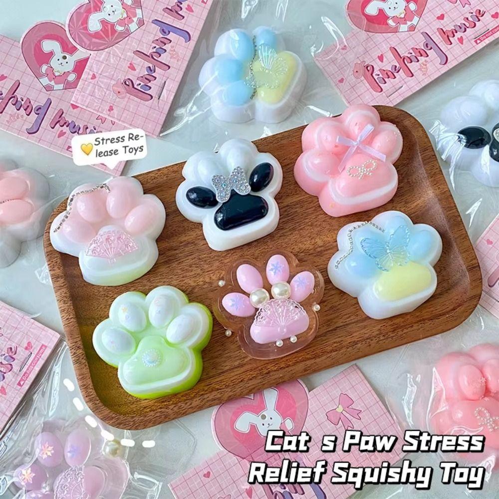 Silicone Cat Paw Squeeze Toy Soft Cat Paw Pinch Toy Funny Cartoon Fidget Toy Kids Tricky Doll Style 4
Silicone Cat Paw Squeeze Toy Soft Cat Paw Pinch Toy Funny Cartoon Fidget Toy Kids Tricky Doll Style 4