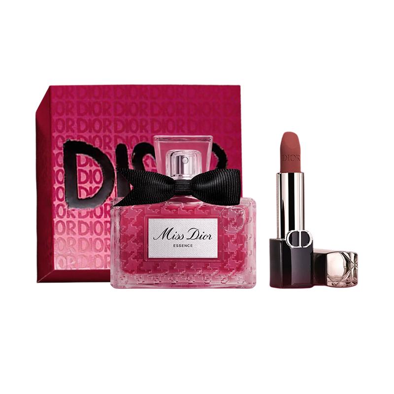 DIOR Perfume Three-piece set: Miss Fragrance Essence 35ml + Blue Gold Lipstick #688 3.5g чорний
DIOR Perfume Three-piece set: Miss Fragrance Essence 35ml + Blue Gold Lipstick #688 3.5g чорний