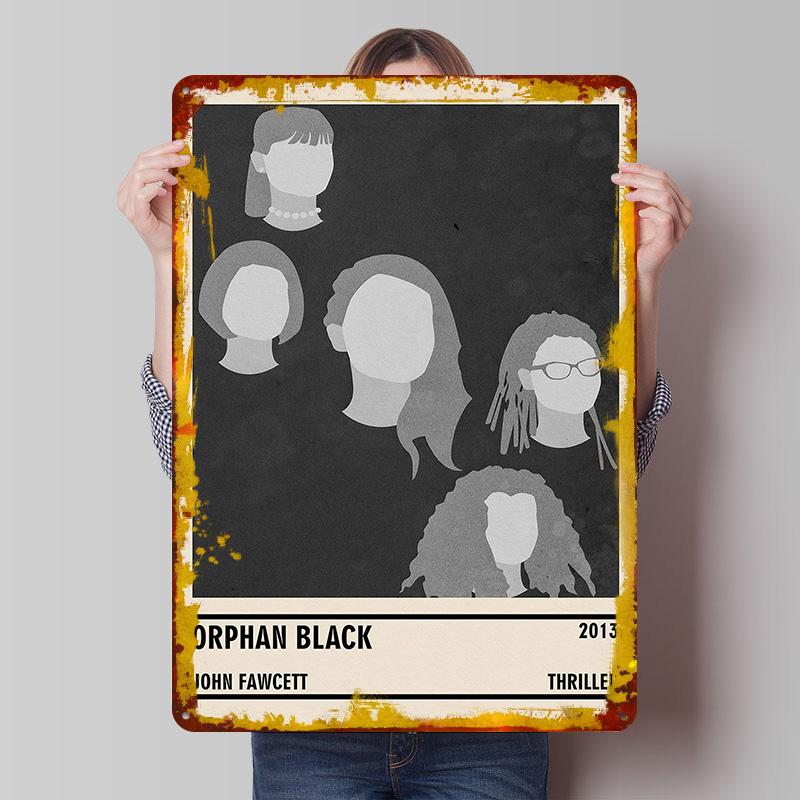 Orphan Black Minimalist Printed Poster Customized Wall Art Retro Vintage Metal Tin Signs for Living Room Decorations Desk Decor 7.9x11.8In(20x30cm)
Orphan Black Minimalist Printed Poster Customized Wall Art Retro Vintage Metal Tin Signs for Living Room Decorations Desk Decor 7.9x11.8In(20x30cm)